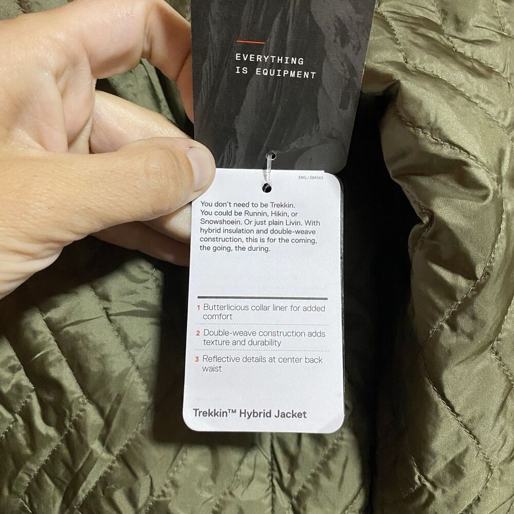 NWT Mountain Hardwear Women’s XS Trekkin Hybrid Jacket Green - Picture 7 of 9